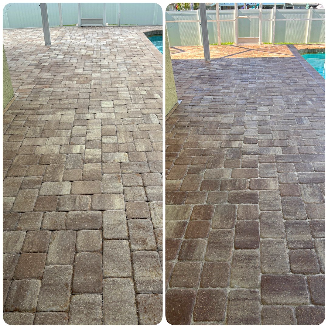 Paver sand & seal