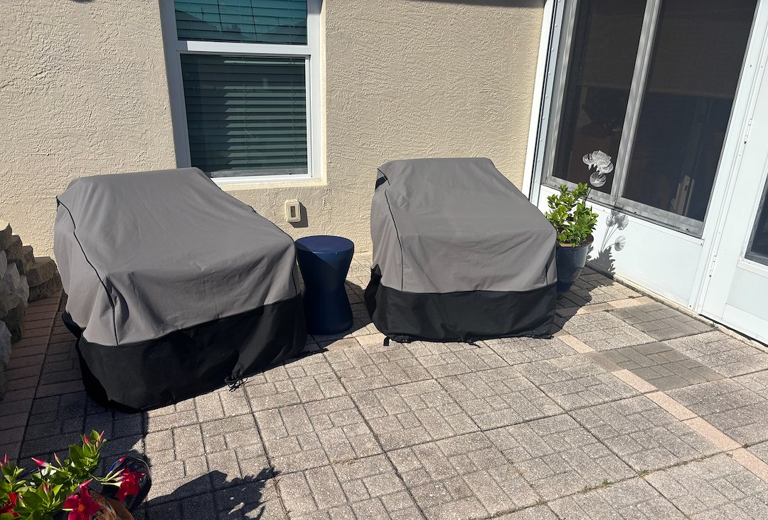 Pressure wash and paver seal outdoor patio, Cape Coral